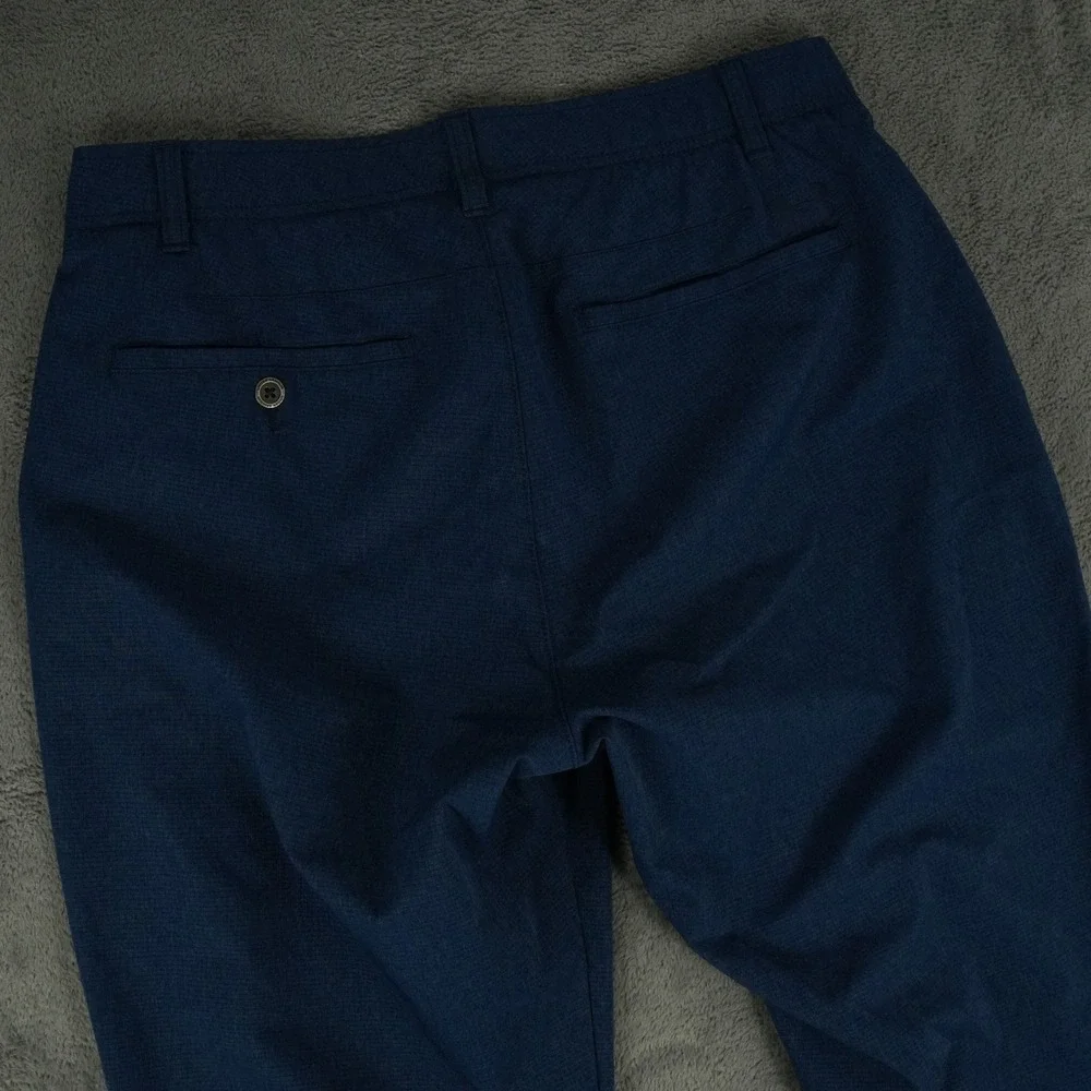 Under Armour Showdown Vent Taper Pant Mens 34x32 (32x31.5) Blue Performance Golf